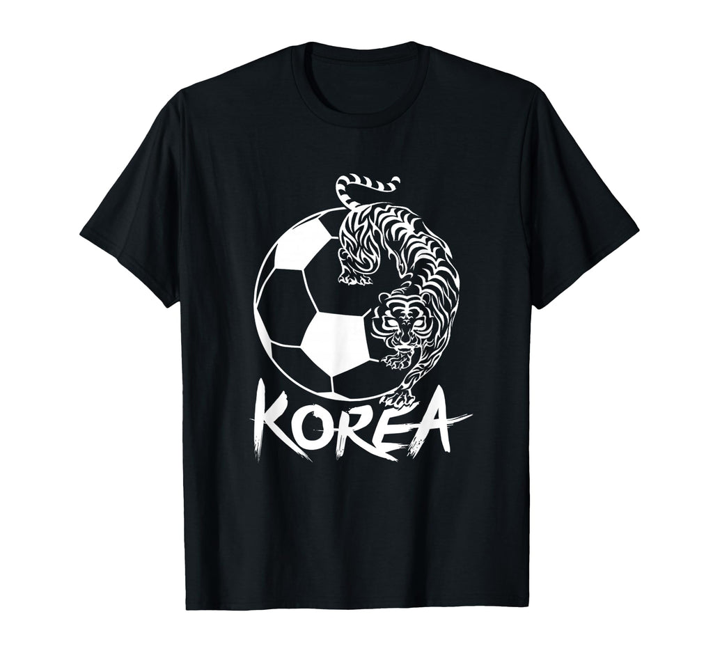 South Korean Soccer Football Fan Tiger T-Shirt - Aesthetic Graphic Unisex