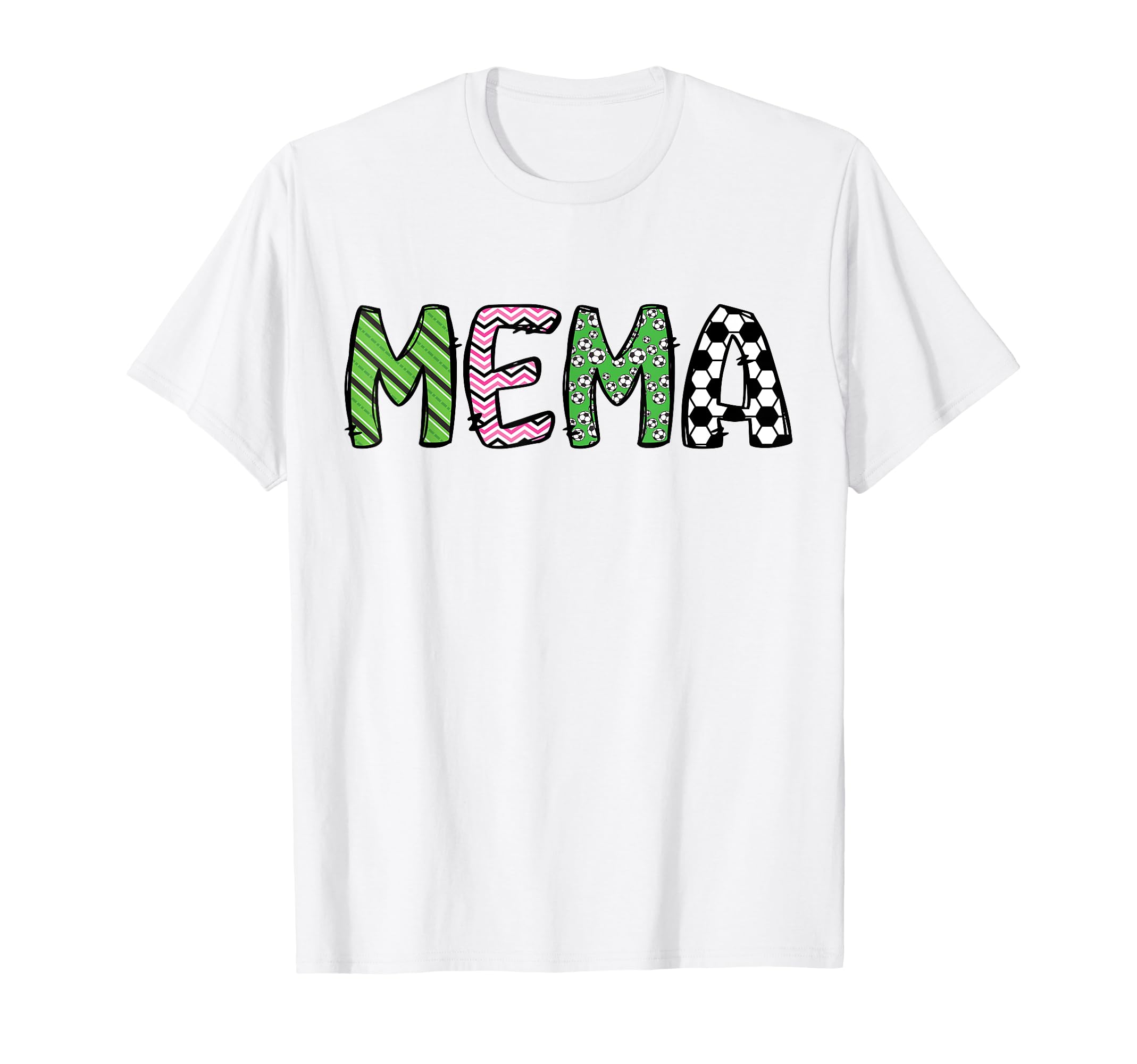 Soccer Mema Funny Soccer Birthday T-Shirt - Trendy Graphic for Adults