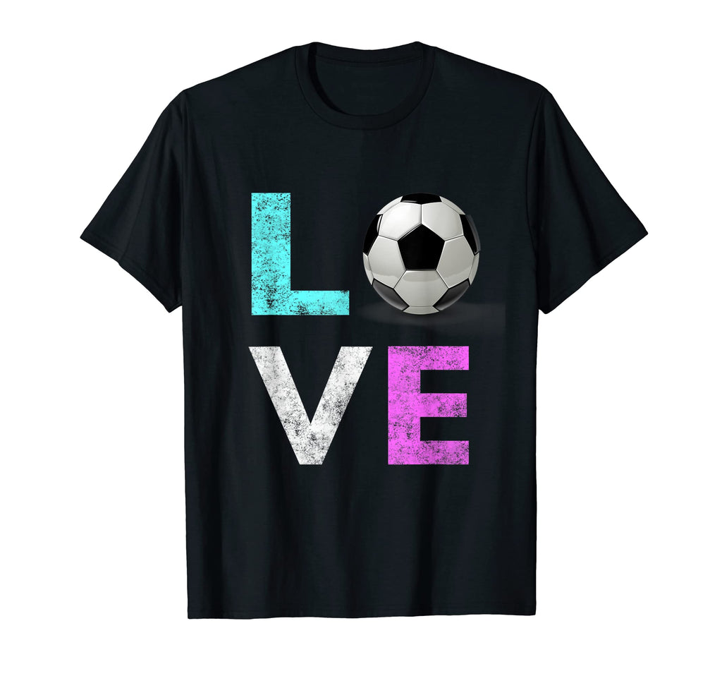 Love Soccer Best Fun Birthday Gift T-Shirt - Aesthetic Graphic Men Women