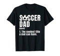 Coach Dad Soccer Team Sport Player T-Shirt - Aesthetic Graphic for Adults