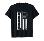 American Flag Soccer Soccer T-Shirt - Streetwear Style for Adults