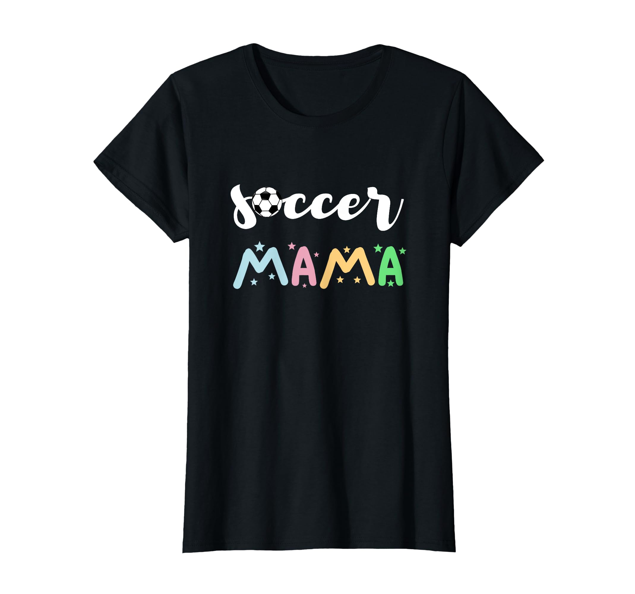 Soccer Mama Team Coach Player Soccer T-Shirt - Fun Novelty Design Unisex