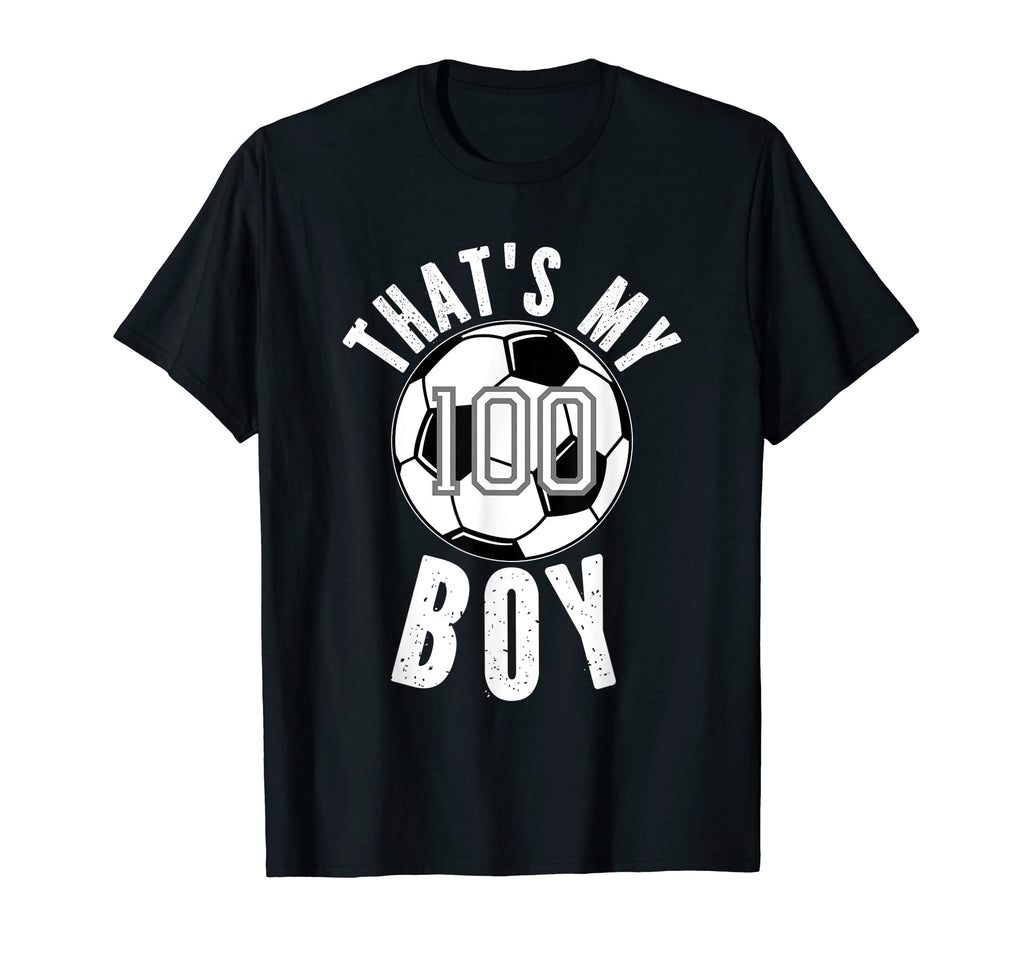 Thats My Jersey Number 100 Soccer Mom Dad T-Shirt - Streetwear Style Unisex