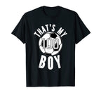 Thats My Jersey Number 100 Soccer Mom Dad T-Shirt - Streetwear Style Unisex