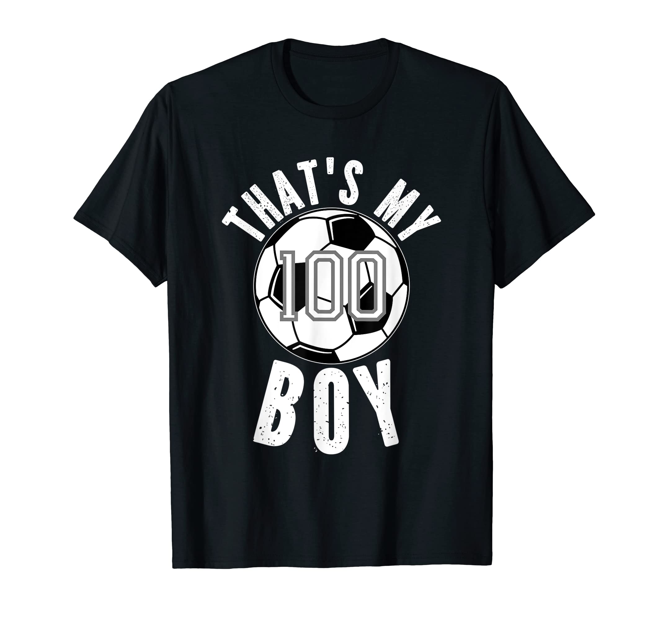 Thats My Jersey Number 100 Soccer Mom Dad T-Shirt - Streetwear Style Unisex