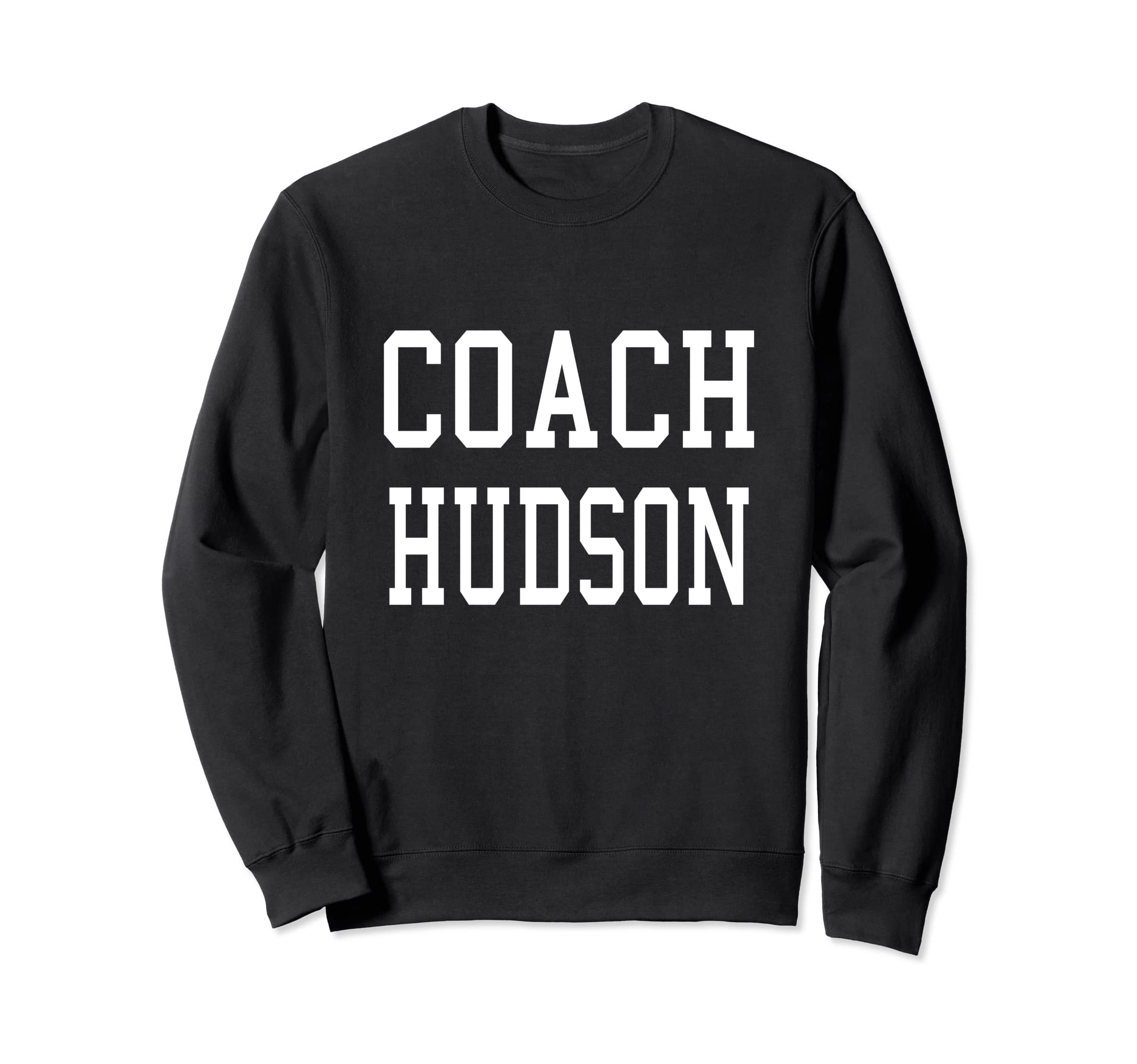 Coach Hudson Custom Football Sweatshirt - Casual Everyday Wear Unisex