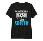 Coaching Soccer Dad Coach Soccer T-Shirt - Aesthetic Graphic for Adults
