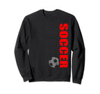 Soccer Ball Soccer Sweatshirt - Custom Art Print Men Women