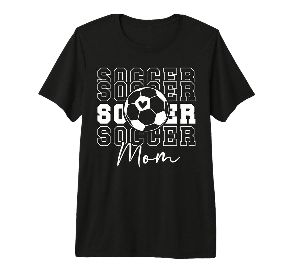 Soccer Mom Soccer Player Mom Soccer T-Shirt - Aesthetic Graphic Unisex