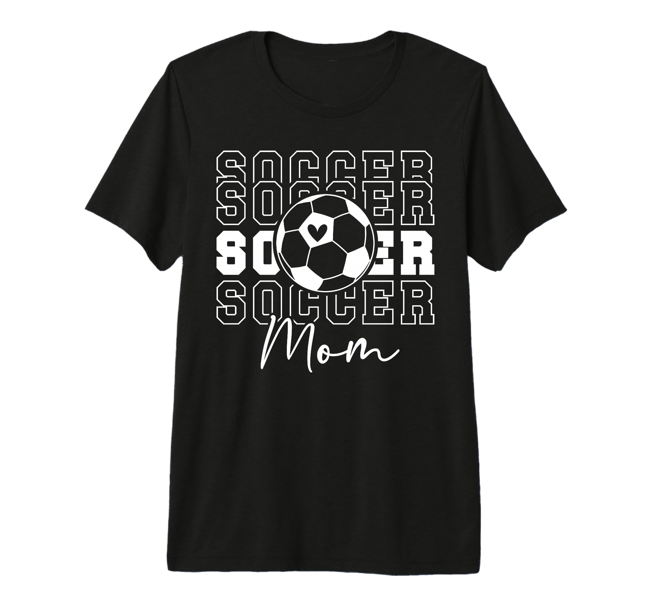 Soccer Mom Soccer Player Mom Soccer T-Shirt - Aesthetic Graphic Unisex