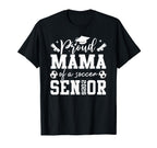 Proud Mama Soccer 2026 Senior T-Shirt - Casual Everyday Wear for Adults