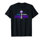 Nwsl Orlando Pride 2024 Champions T-Shirt - Trendy Graphic Men Women