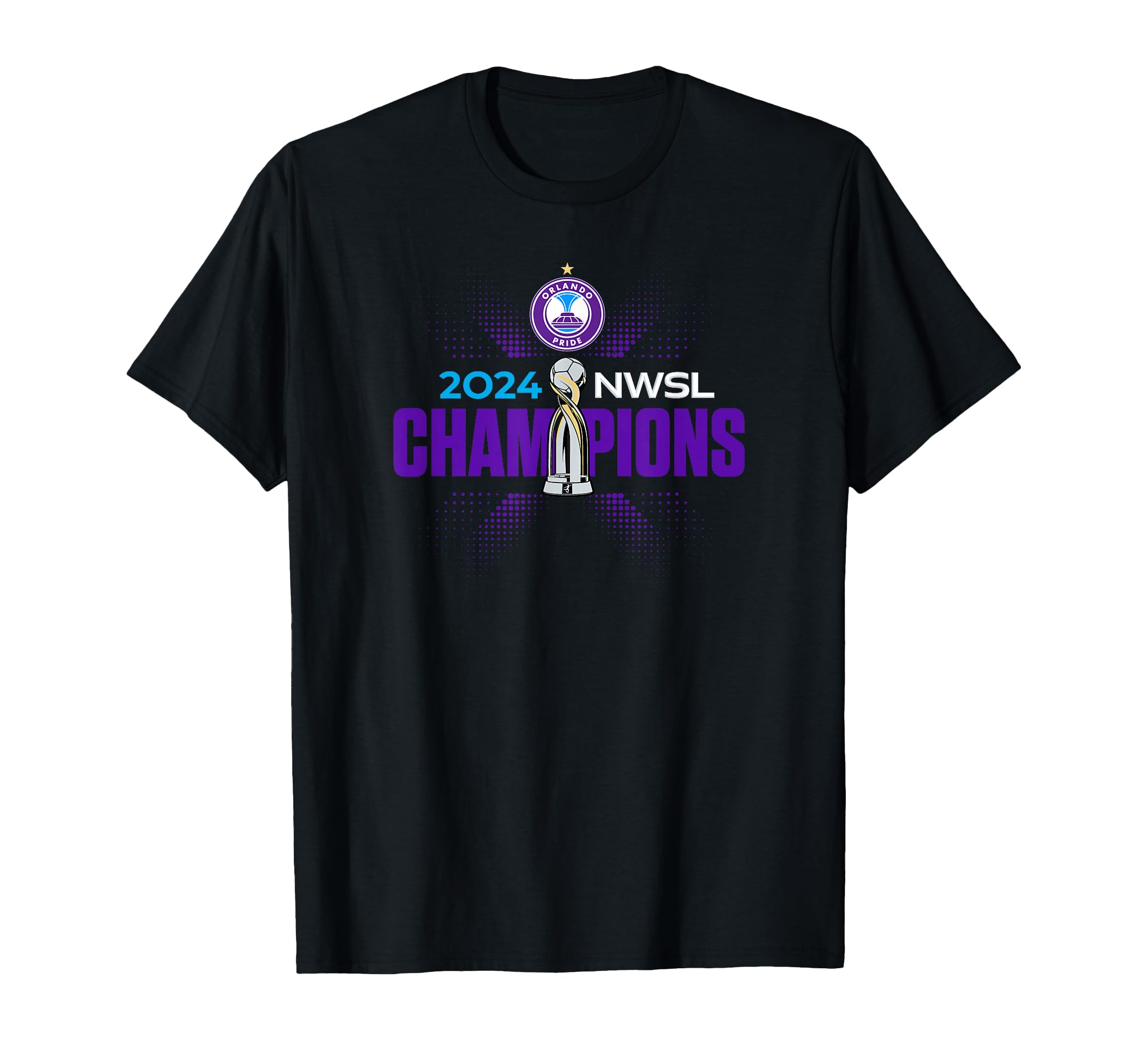 Nwsl Orlando Pride 2024 Champions T-Shirt - Trendy Graphic Men Women