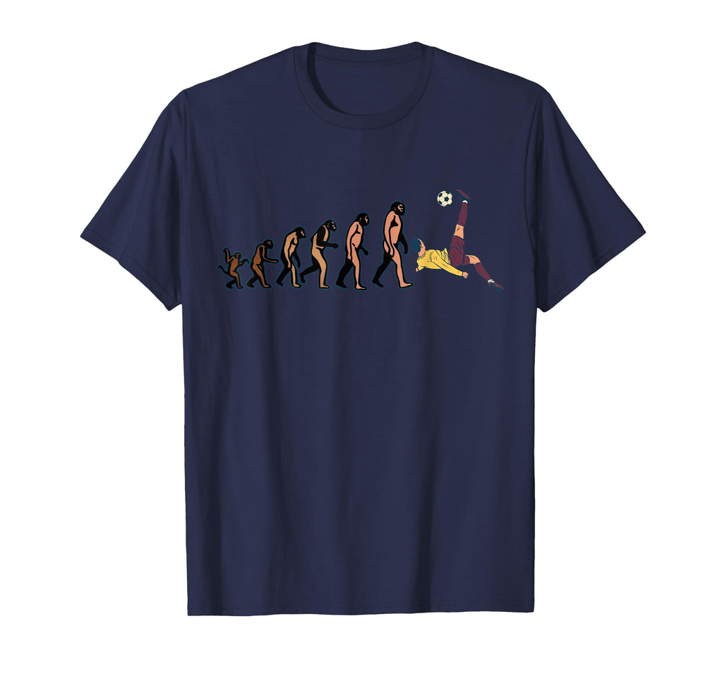 Evolution Soccer Player Coach Football T-Shirt - Streetwear Style Unisex