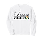 Funny Grandma Proud Soccer Lover Nana Sweatshirt - Streetwear Style Unisex