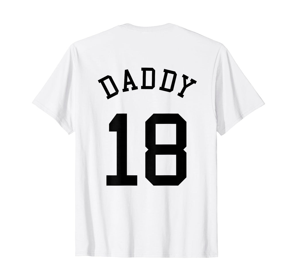 Daddy Team 18 Handball Dad T-Shirt - Aesthetic Graphic for Adults