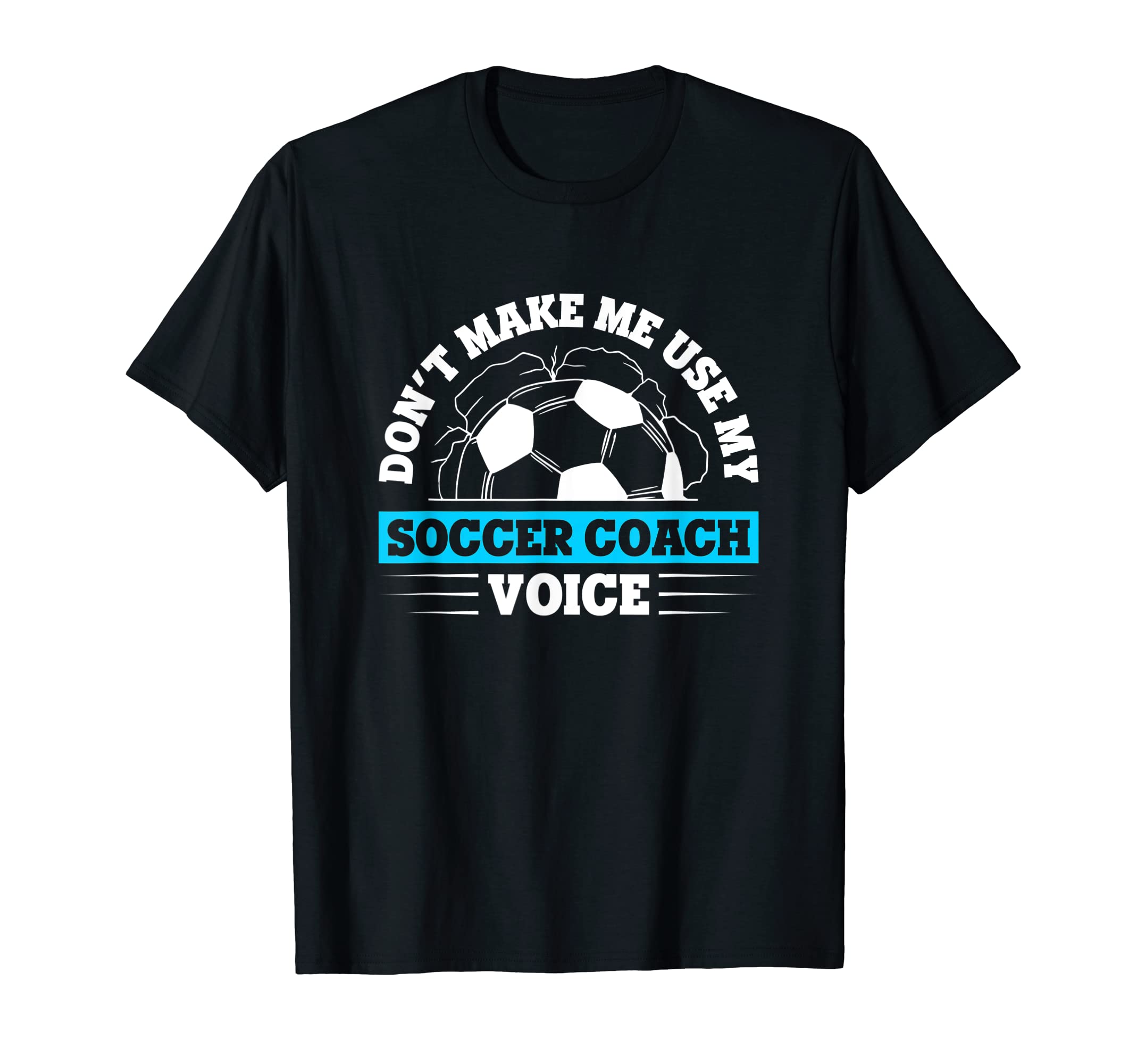 Coaching Soccer Dad Coach Soccer T-Shirt - Streetwear Style for Adults