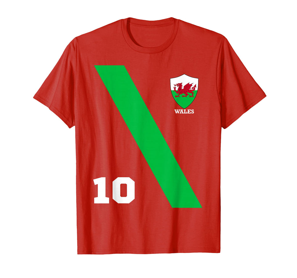 Wales Soccer Football 2020 T-Shirt - Casual Everyday Wear for Adults