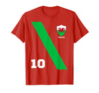 Wales Soccer Football 2020 T-Shirt - Casual Everyday Wear for Adults