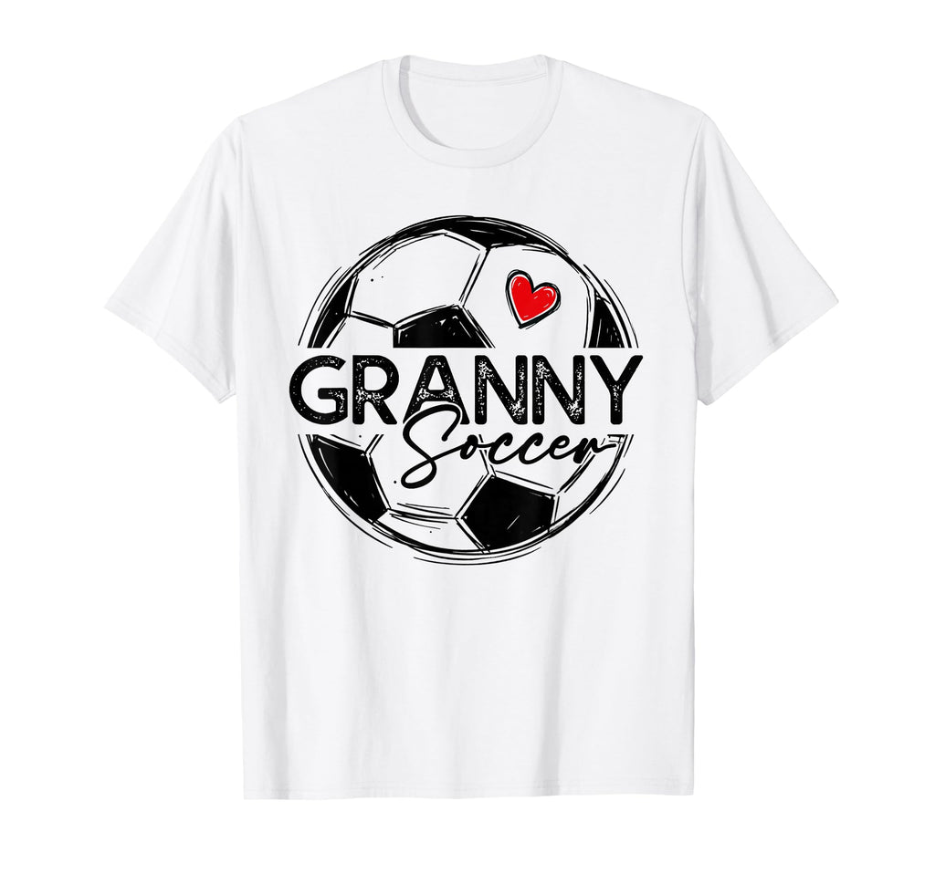 Soccer Granny Soccer Player Family T-Shirt - Aesthetic Graphic Men Women