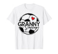 Soccer Granny Soccer Player Family T-Shirt - Aesthetic Graphic Men Women