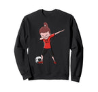 Funny Dab Football Dance Sweatshirt - Casual Everyday Wear Men Women