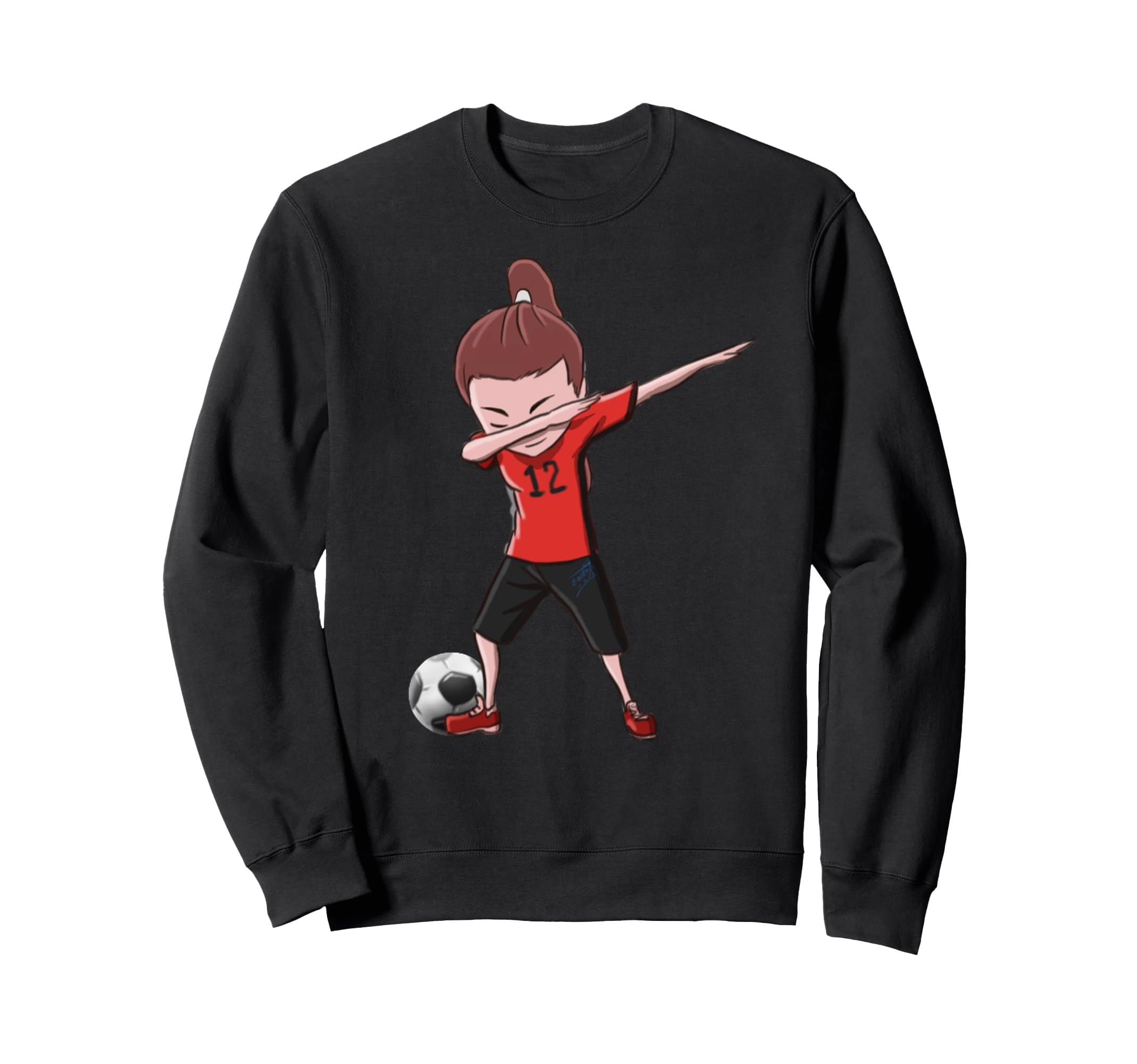 Funny Dab Football Dance Sweatshirt - Casual Everyday Wear Men Women