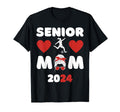 Senior Mom Class 2024 Soccer Mom T-Shirt - Novelty Apparel for Adults
