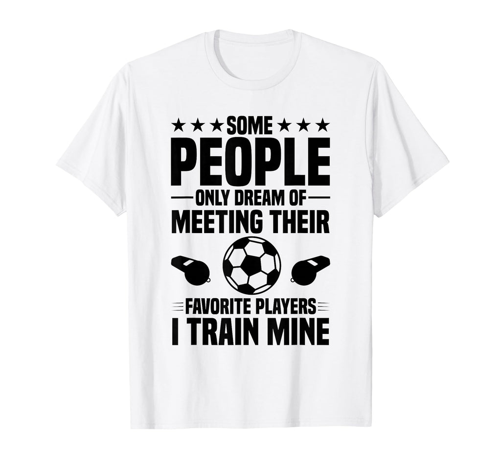 Soccer Coach T-Shirt - Graphic Print for Adults