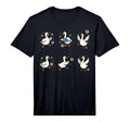 Silly Goose Playing Soccer Player Goalie T-Shirt - Streetwear Style Unisex
