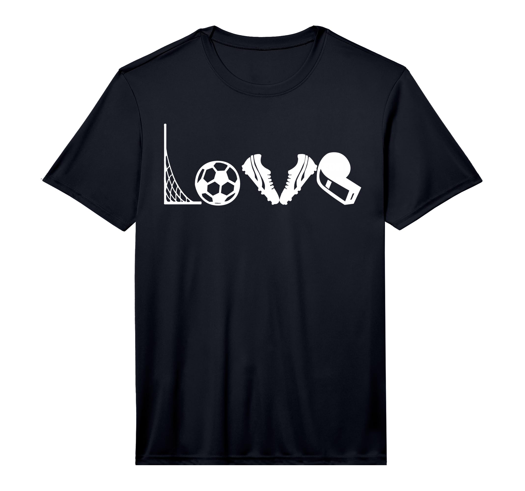 Soccer Football I Love Soccer Funny T-Shirt - Trendy Graphic for Adults