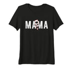 Womens Soccer Mama Mothers Day Sport T-Shirt - Graphic Print for Adults
