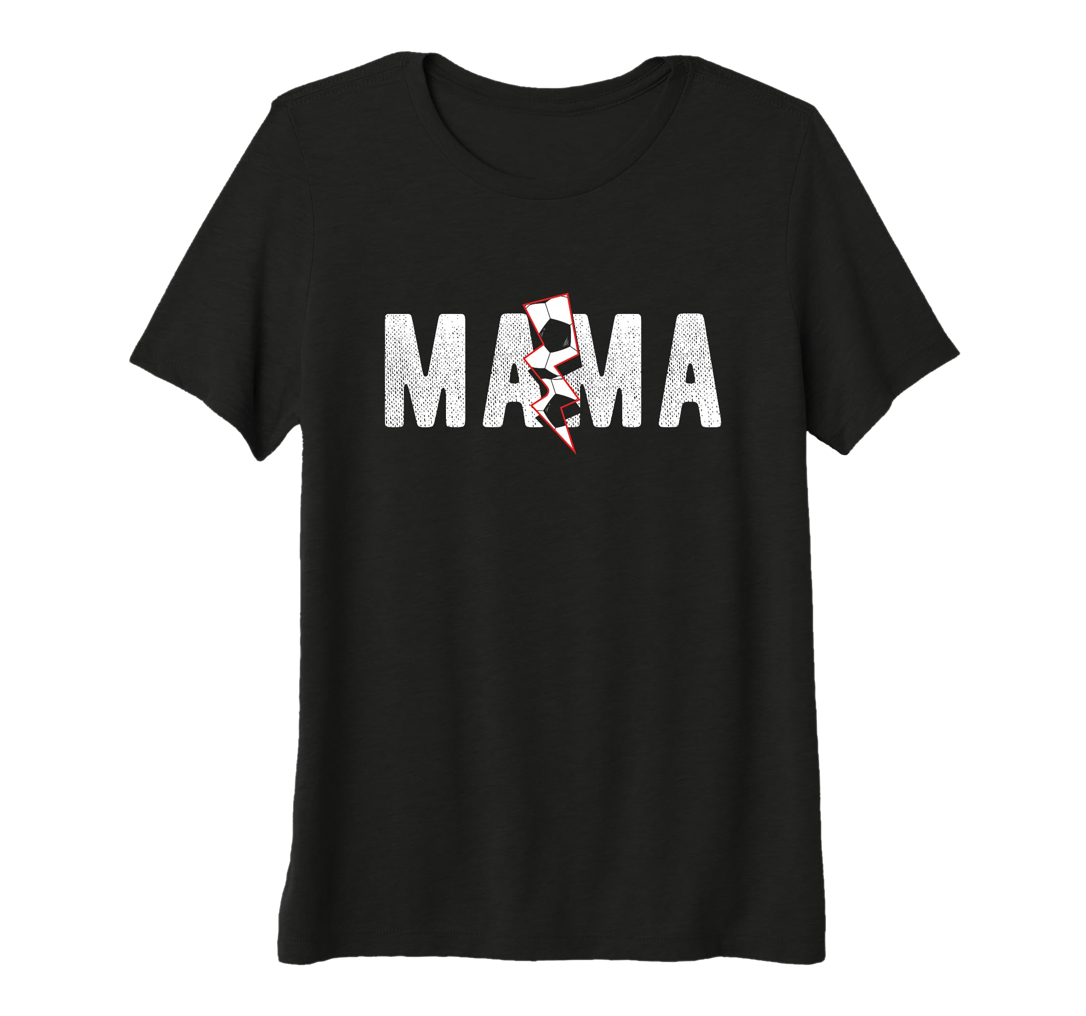 Womens Soccer Mama Mothers Day Sport T-Shirt - Graphic Print for Adults