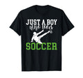 Just Who Loves Soccer T-Shirt - Fun Novelty Design Unisex