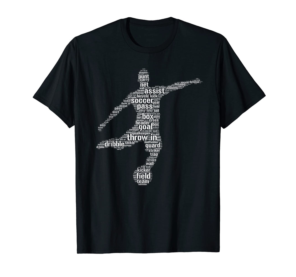 Soccer Lovers Gift Soccer Player T-Shirt - Casual Everyday Wear Men Women