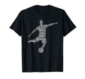 Soccer Lovers Gift Soccer Player T-Shirt - Casual Everyday Wear Men Women