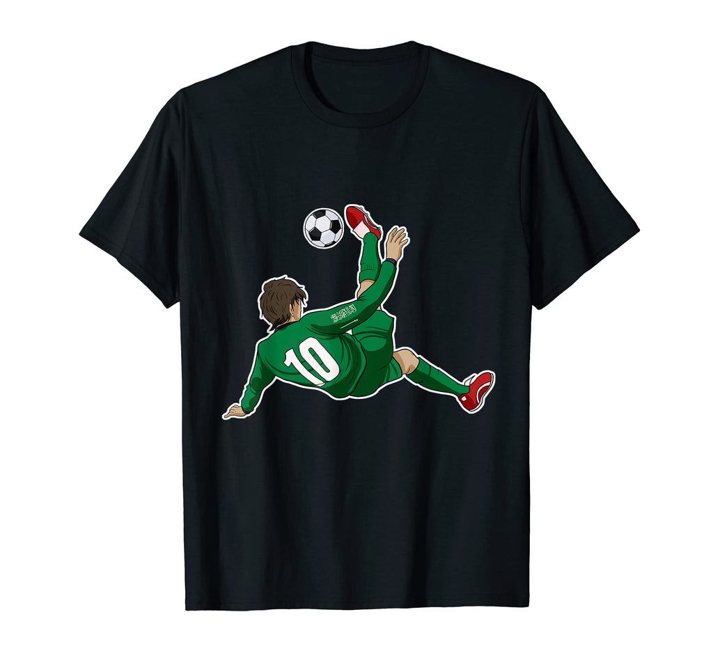 Arab Flag Soccer Team I Soccer Saudi T-Shirt - Minimalist Print Men Women