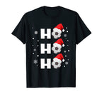 Funny Football Soccer Player Ho Ho T-Shirt - Custom Art Print for Adults