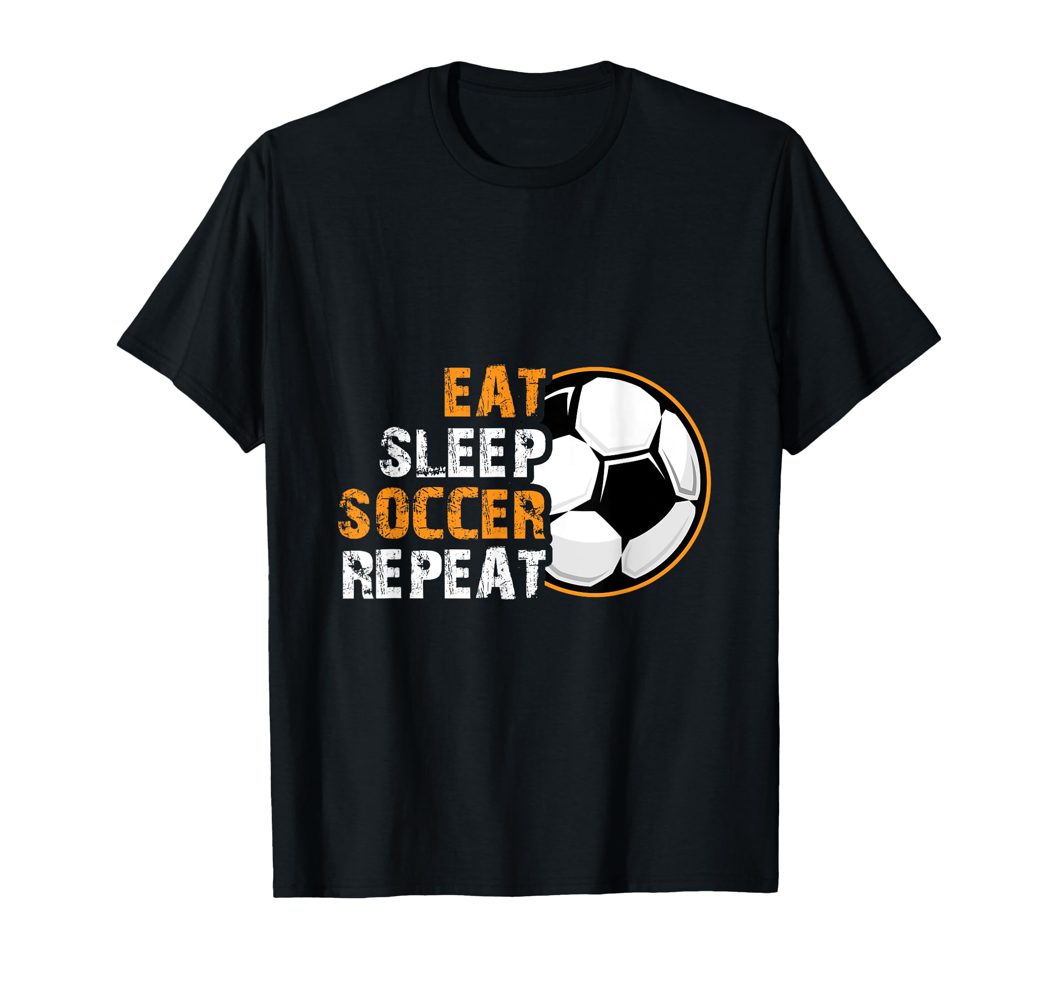 Football Player Jersey Eat Sleep T-Shirt - Minimalist Print Men Women