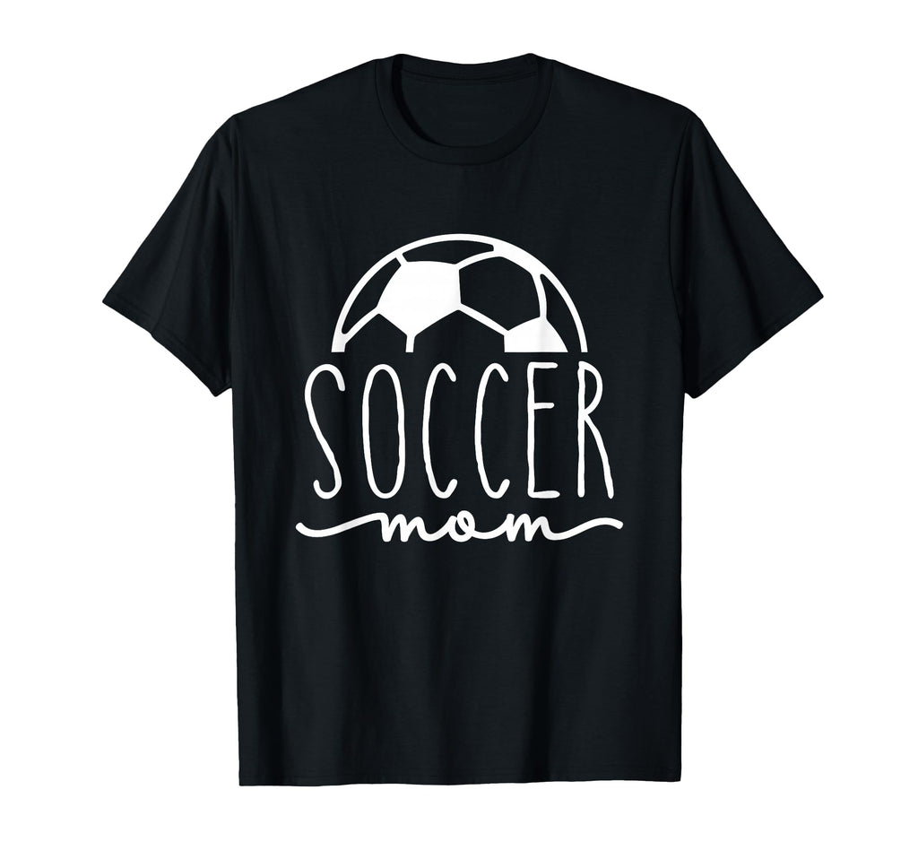 Soccer Mom Soccer Mama Mom Life Soccer Hoodie - Minimalist Print Unisex
