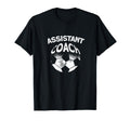 Assistant Soccer Coach T-Shirt - Graphic Print Men Women