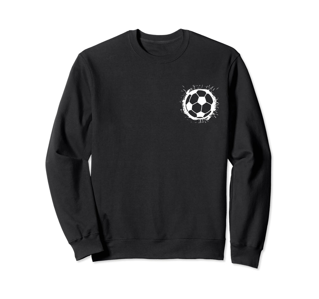 Soccer Player Ball Sports Sweatshirt - Custom Art Print Unisex