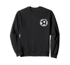 Soccer Player Ball Sports Sweatshirt - Custom Art Print Unisex