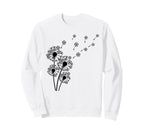 Soccer Balls Dandelion Funny Soccer Sweatshirt - Fun Novelty Design Unisex