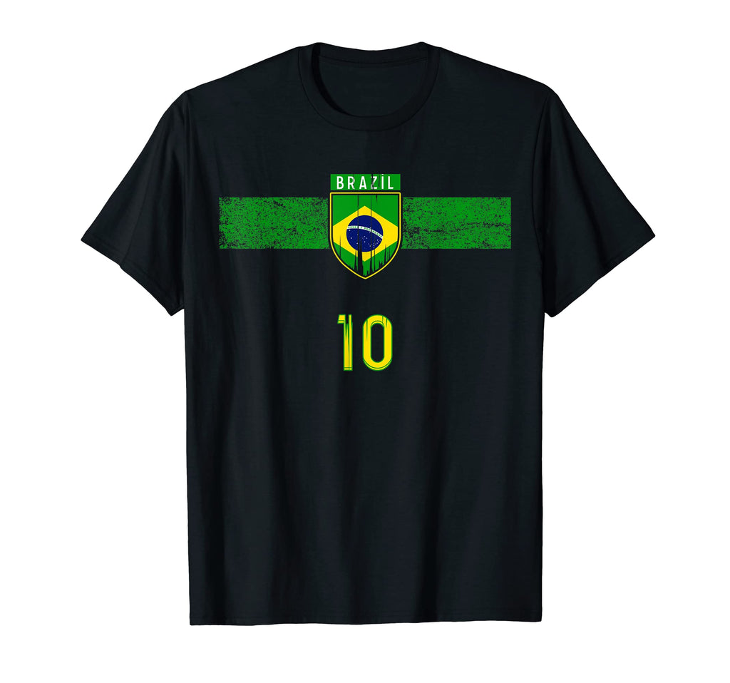 Brazil Soccer Fans Jersey Brazilian T-Shirt - Novelty Apparel Men Women