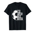 Soccer Football Love My Plans Today T-Shirt - Graphic Print for Adults
