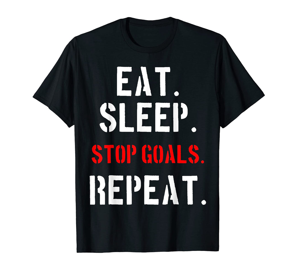 Goalie Soccer Hockey Funny Gift T-Shirt - Custom Art Print Men Women
