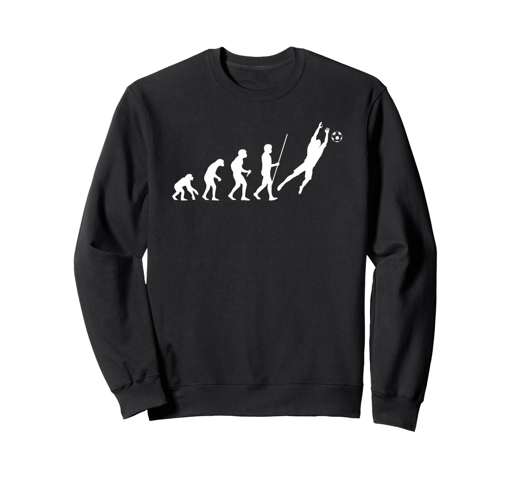 Goalkeeper Evolution Soccer Goalie Sweatshirt - Aesthetic Graphic Unisex