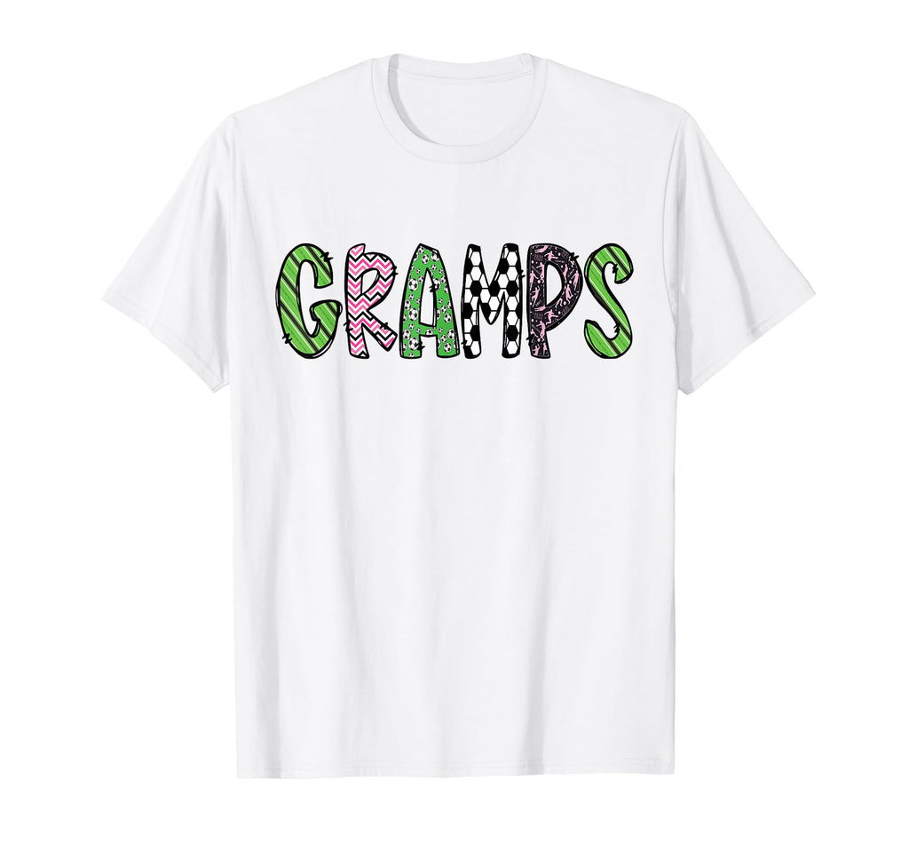Soccer Gramps Funny Soccer Birthday T-Shirt - Streetwear Style for Adults