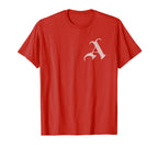Crest Football Soccer Distressed T-Shirt - Minimalist Print Men Women